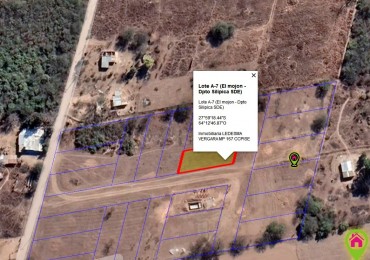  Lote de 16x40mts (esquina)